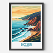 Big Sur Travel Memory Gift