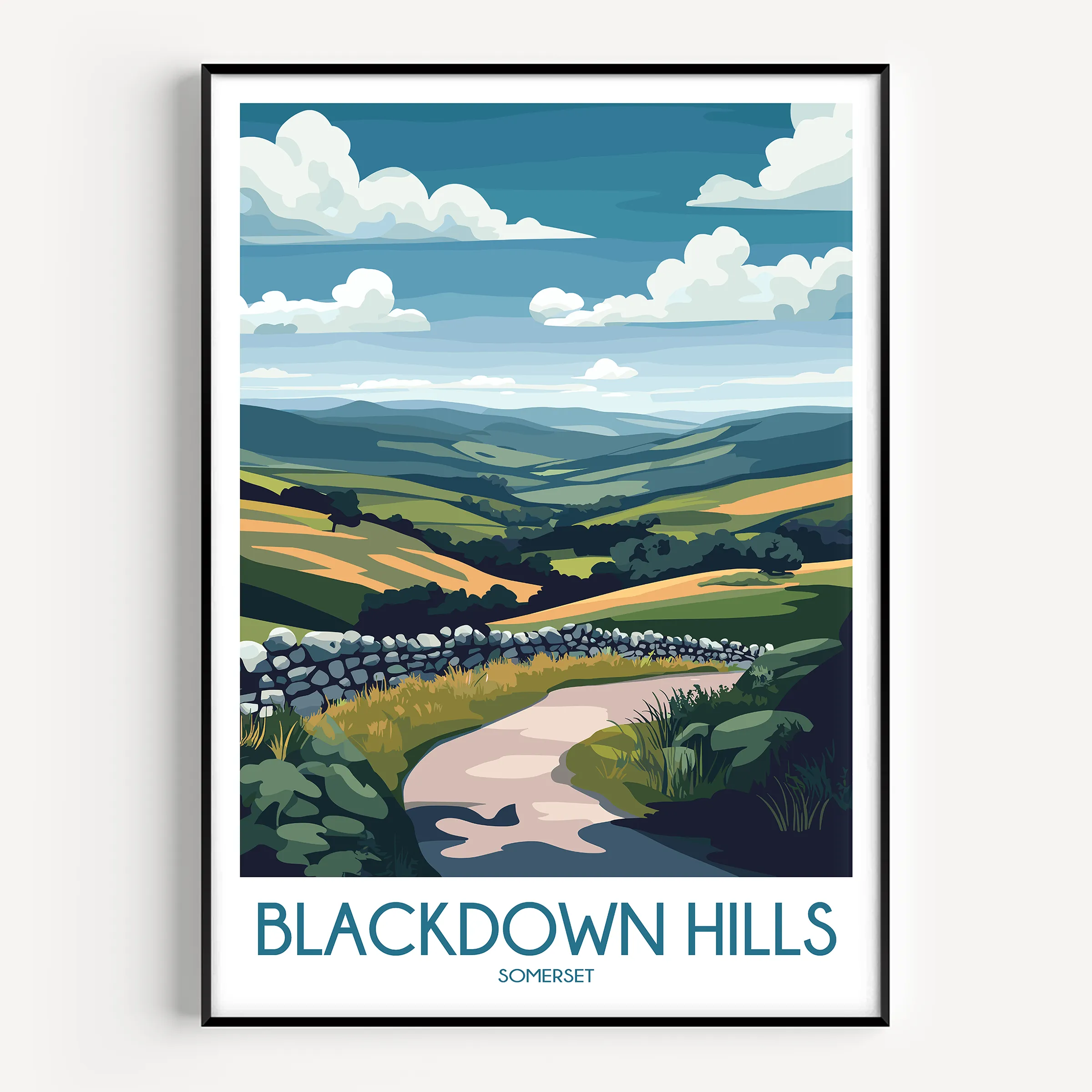 Blackdown Hills Gallery Quality Print