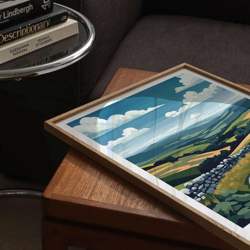 Blackdown Hills Travel Memory Gift