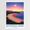 Blackpool Sands Minimalist Wall Art