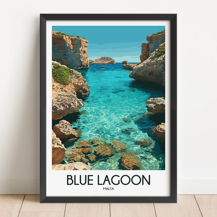 Blue Lagoon Gallery Quality Print