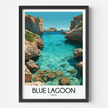 Blue Lagoon Travel Memory Gift