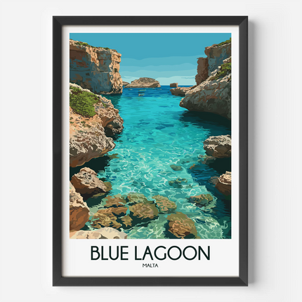 Blue Lagoon Travel Memory Gift