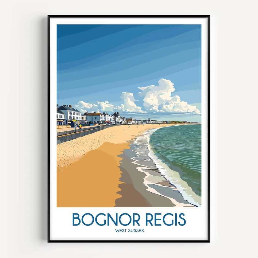 Bognor Regis Destination Art Gift