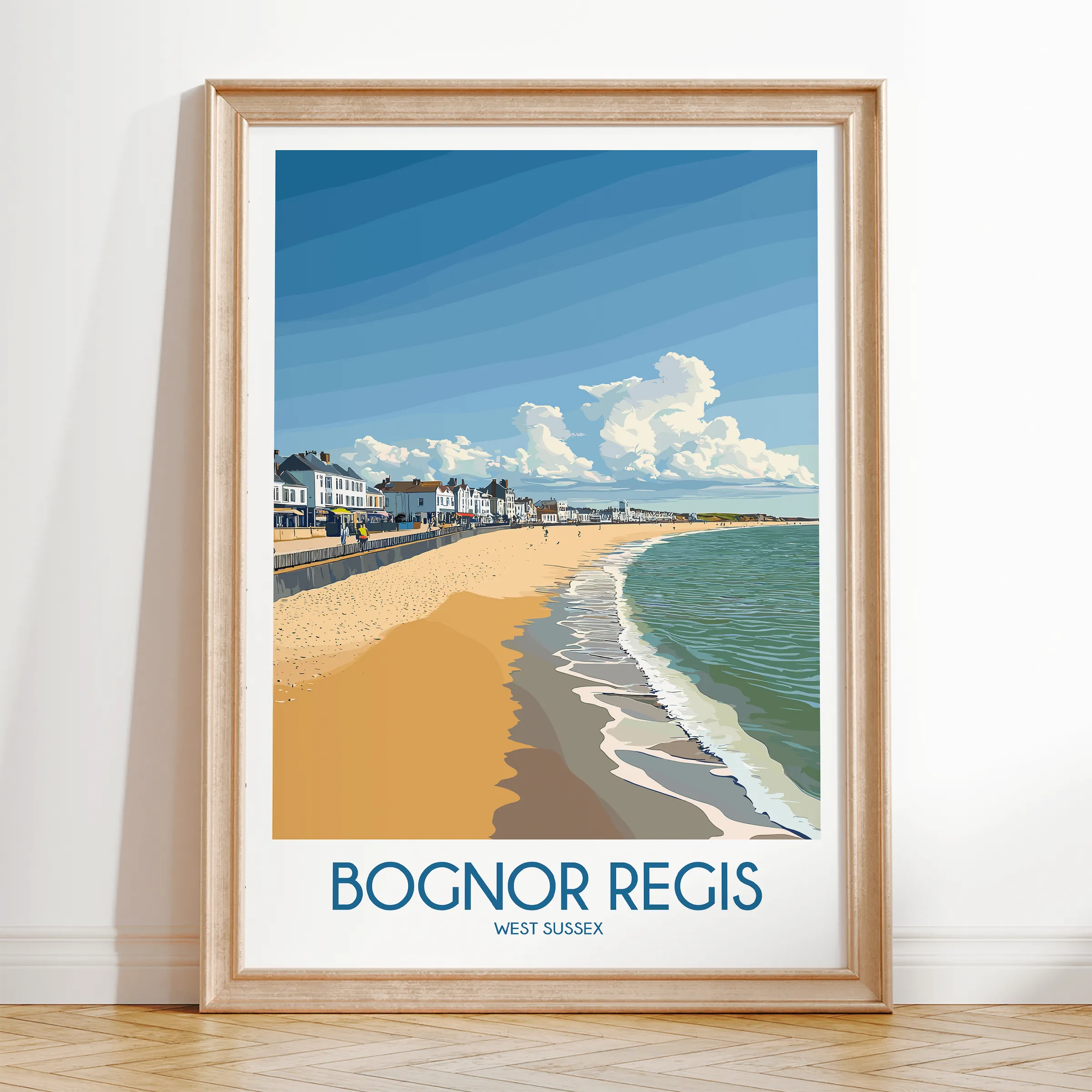 Bognor Regis Minimalist Wall Art