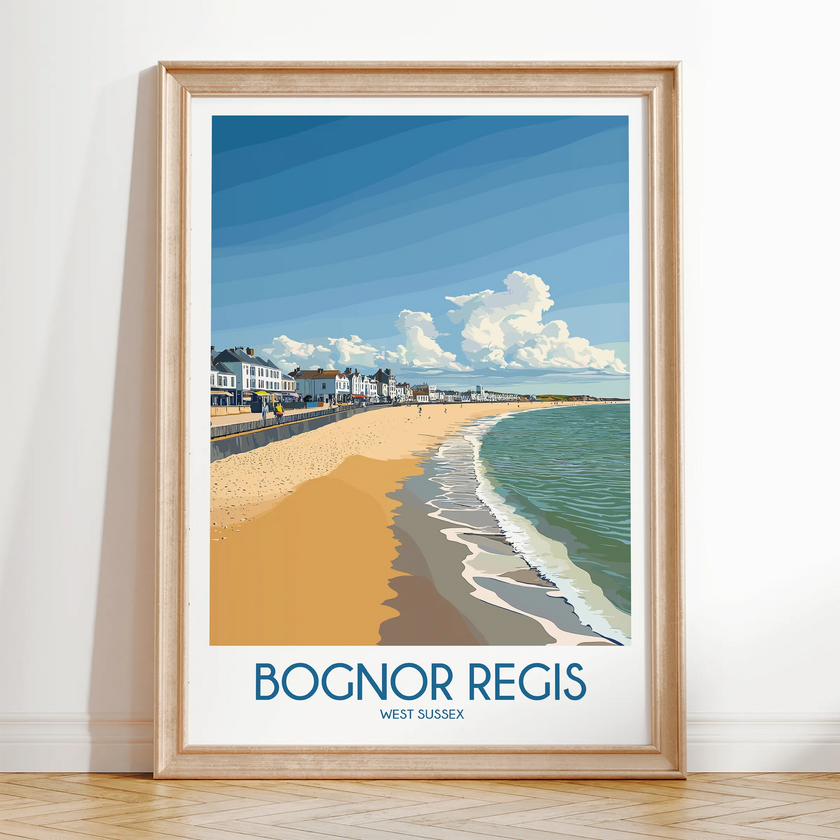 Bognor Regis Minimalist Wall Art