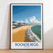 Bognor Regis Vintage Style Print