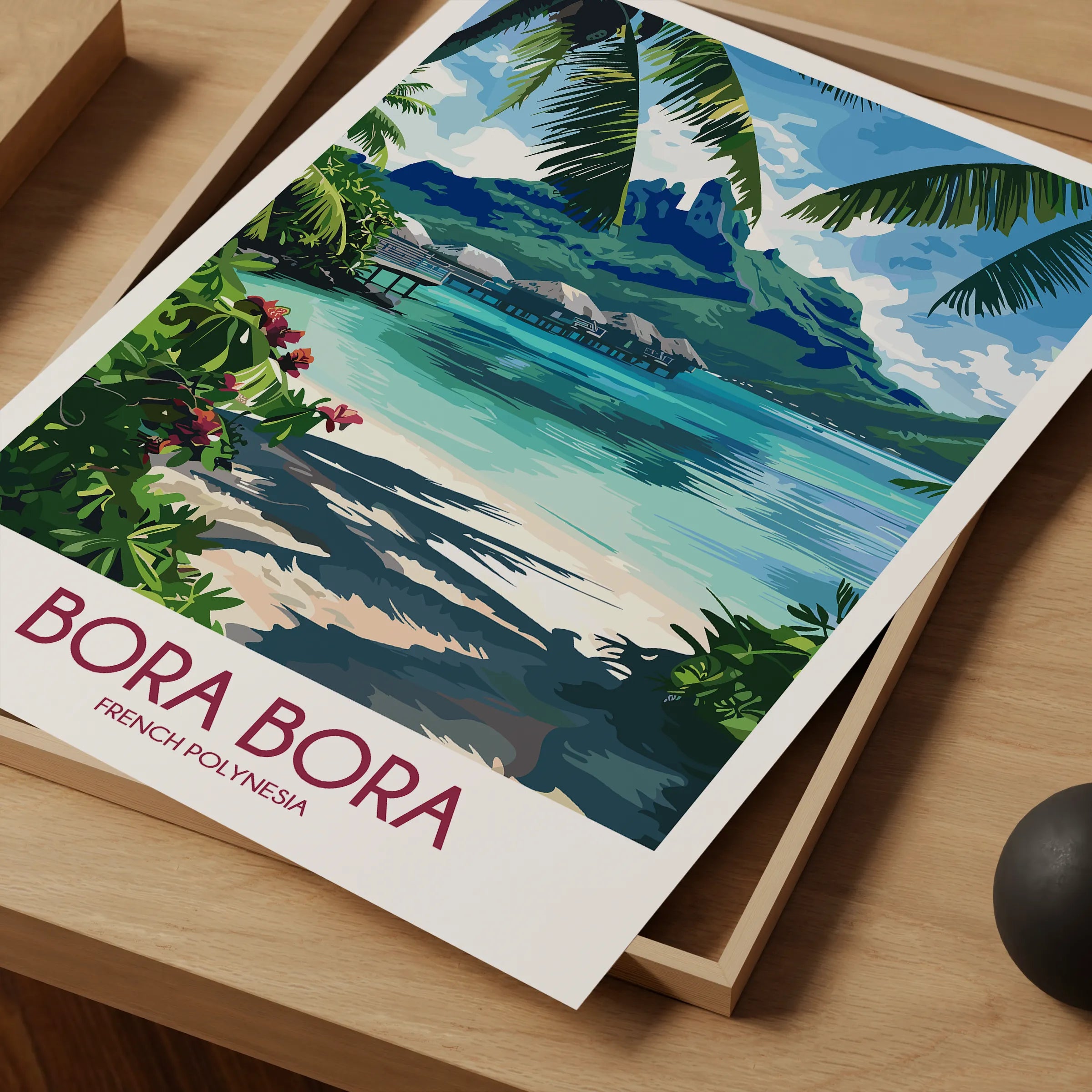Bora Bora Destination Art Gift