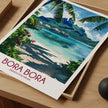 Bora Bora Destination Art Gift