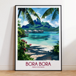 Bora Bora Scenic Landscape Art