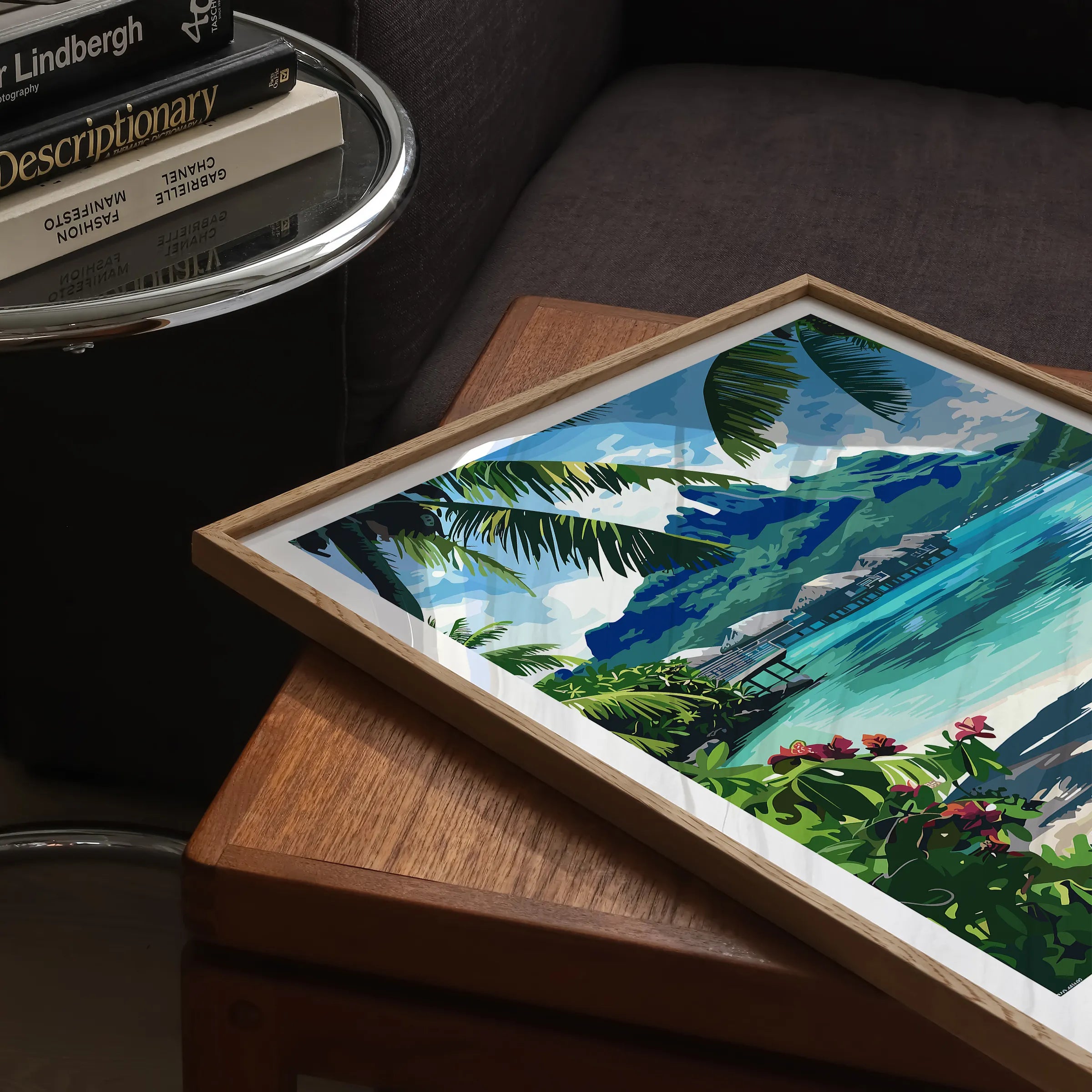 Bora Bora Souvenir Poster Print