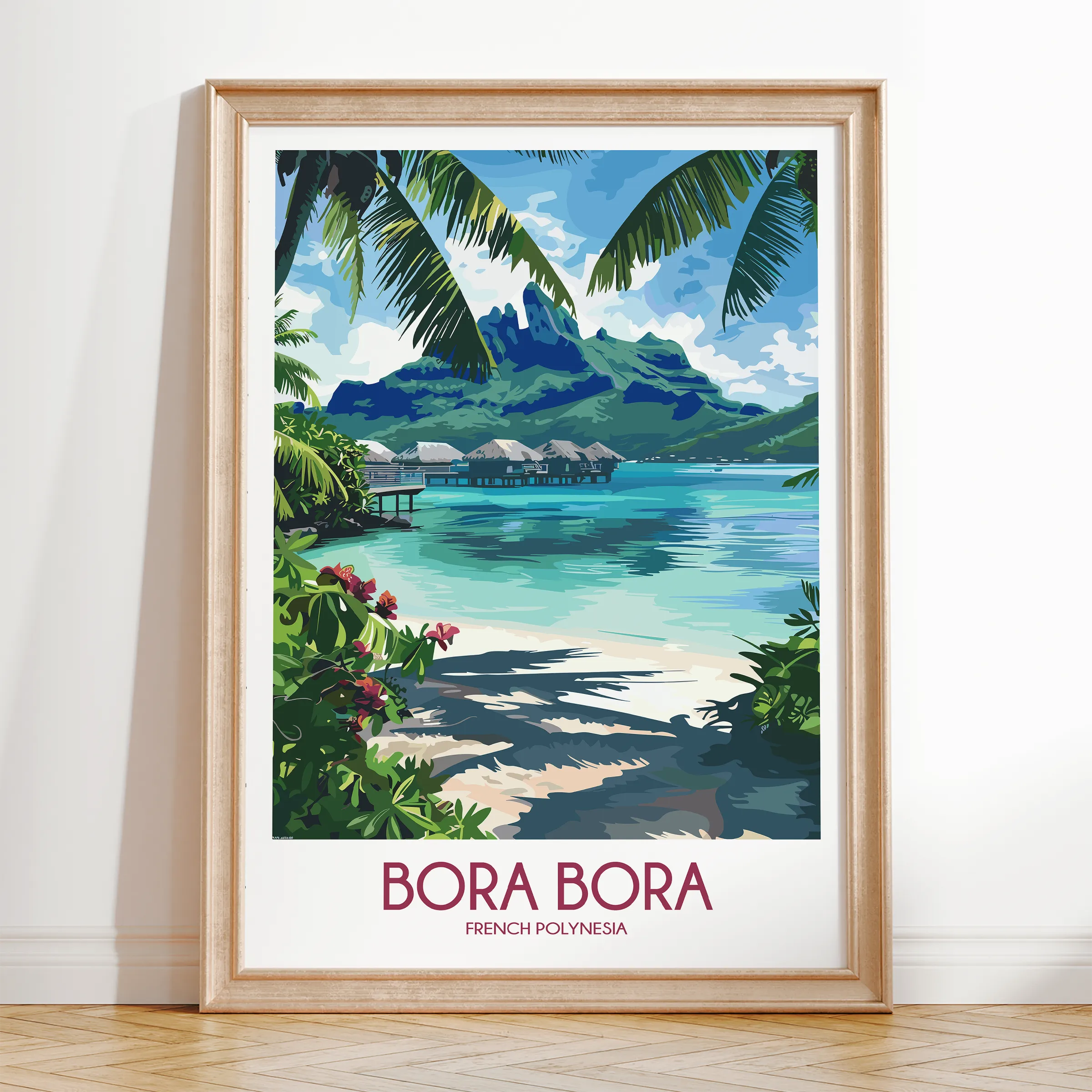 Bora Bora Travel Memory Gift