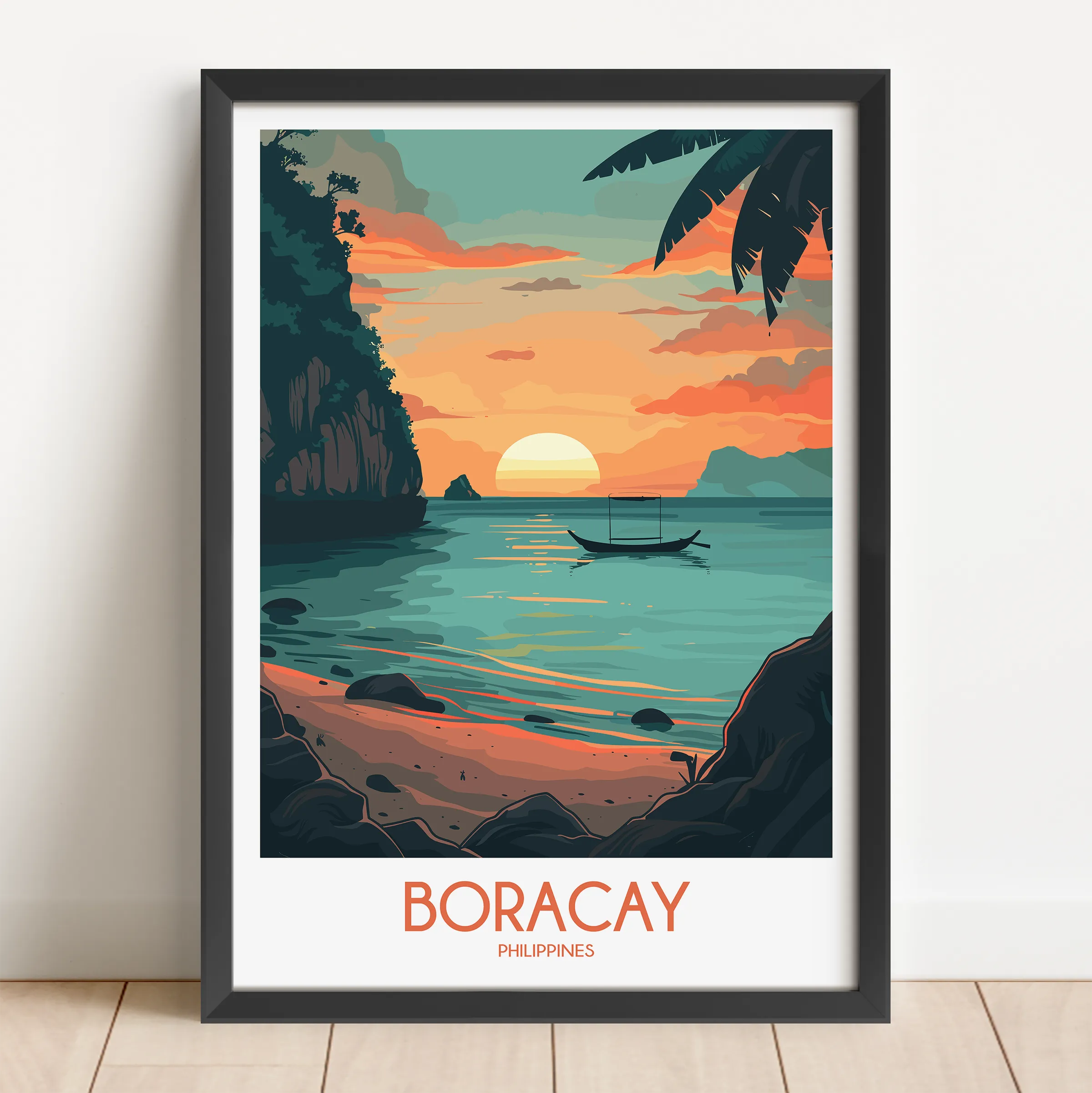 Boracay Destination Art Gift