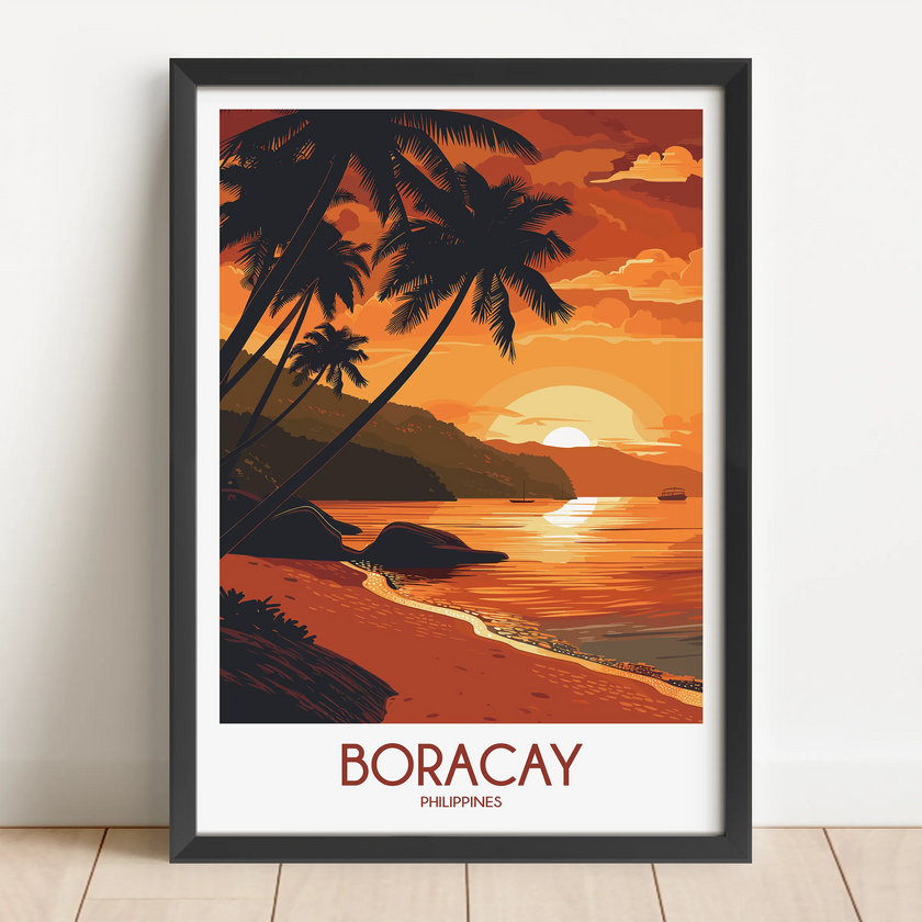 Boracay Destination Art Gift