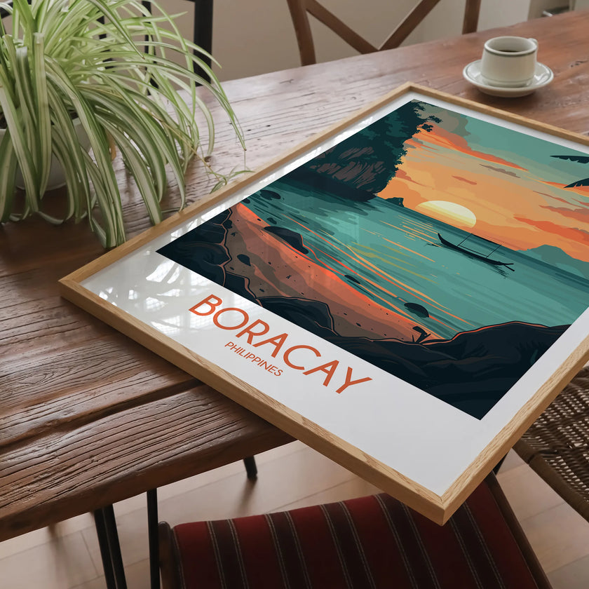 Boracay Minimalist Wall Art
