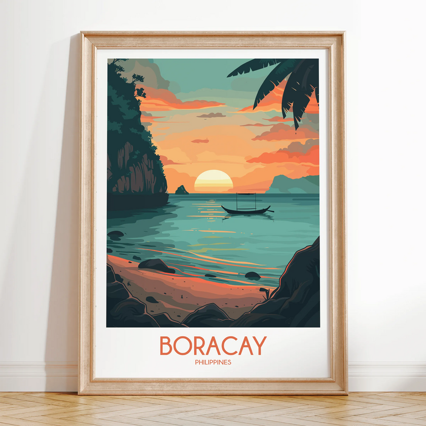 Boracay Scenic Landscape Art