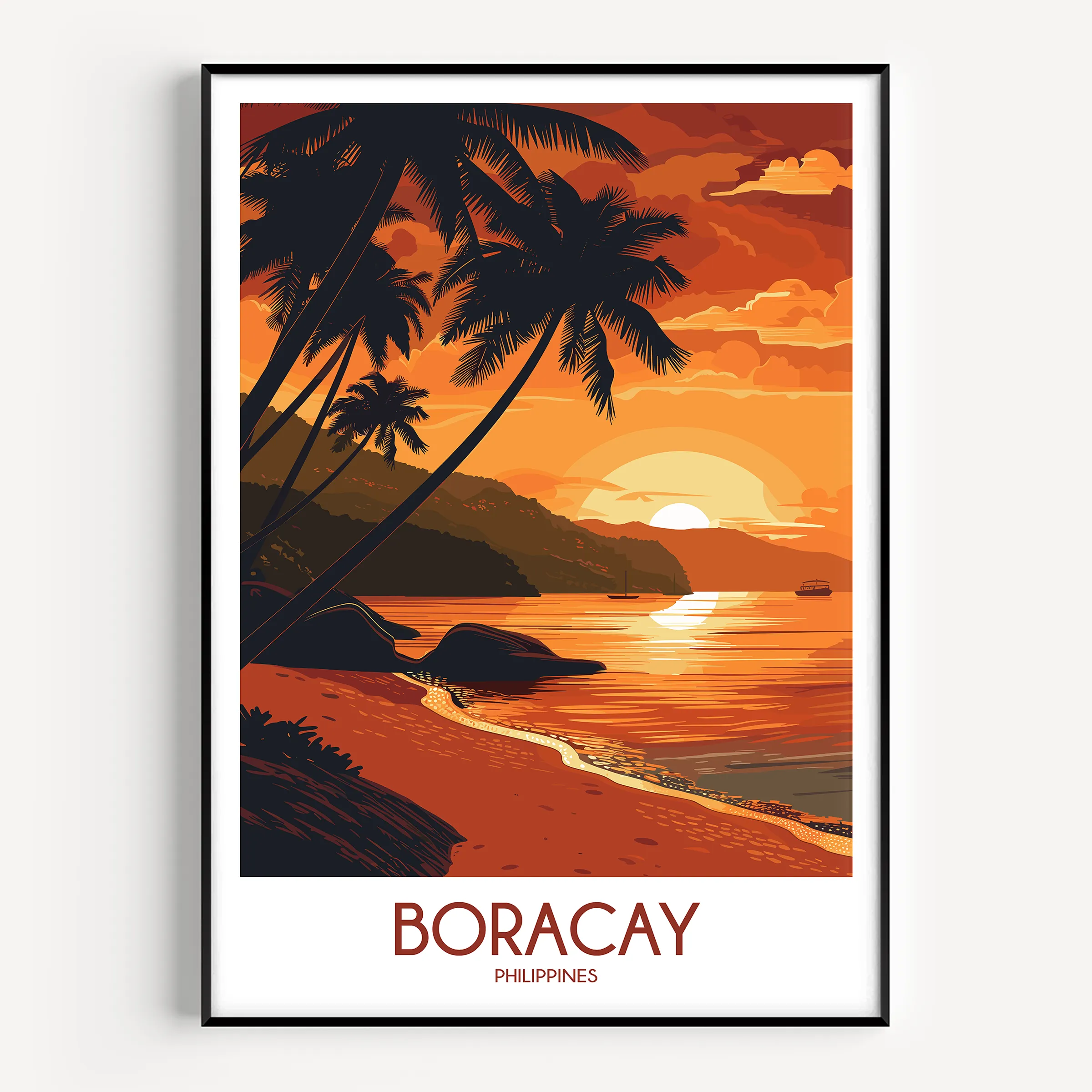 Boracay Scenic Landscape Art