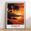 Boracay Souvenir Poster Print
