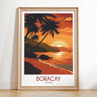 Boracay Vintage Style Print