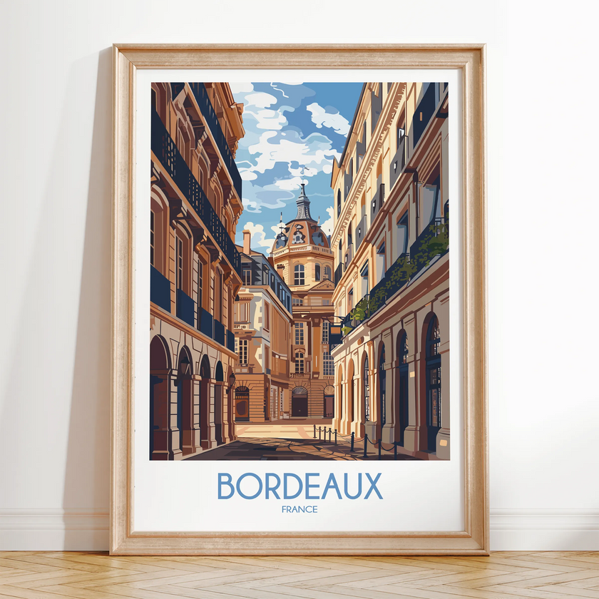 Bordeaux Souvenir Poster Print