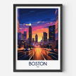 Boston Destination Art Gift