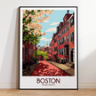 Boston Destination Art Gift