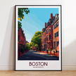 Boston Minimalist Wall Art