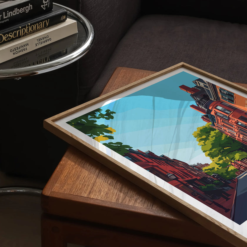 Boston Scenic Landscape Art
