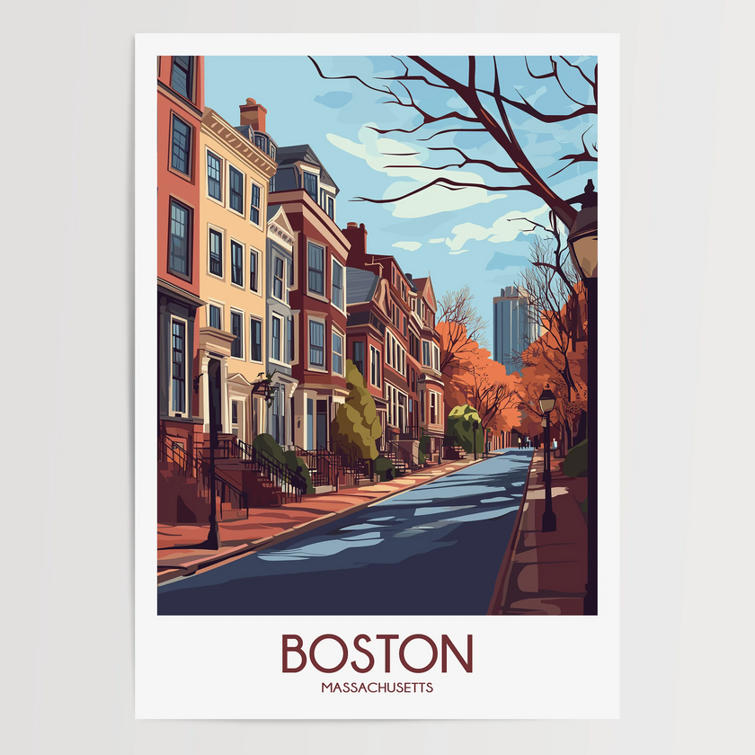 Boston Scenic Landscape Art