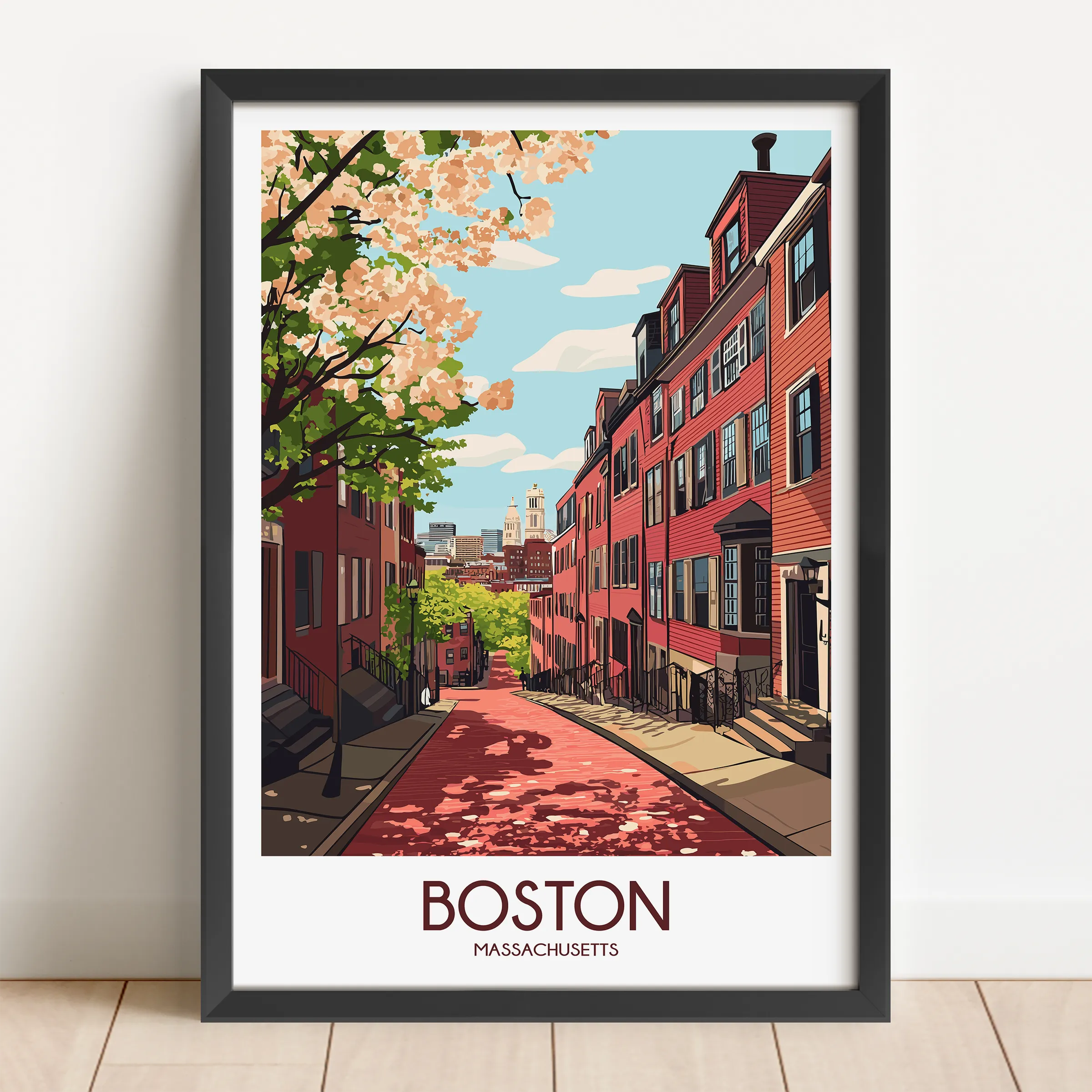 Boston Scenic Landscape Art