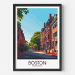 Boston Scenic Landscape Art
