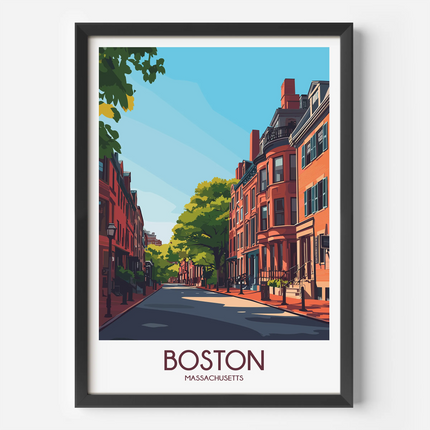 Boston Scenic Landscape Art
