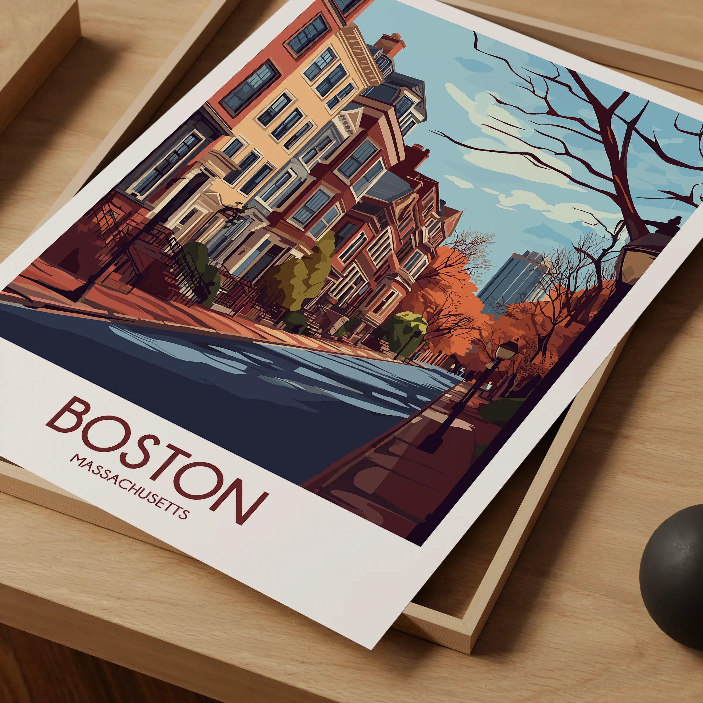 Boston Travel Memory Gift