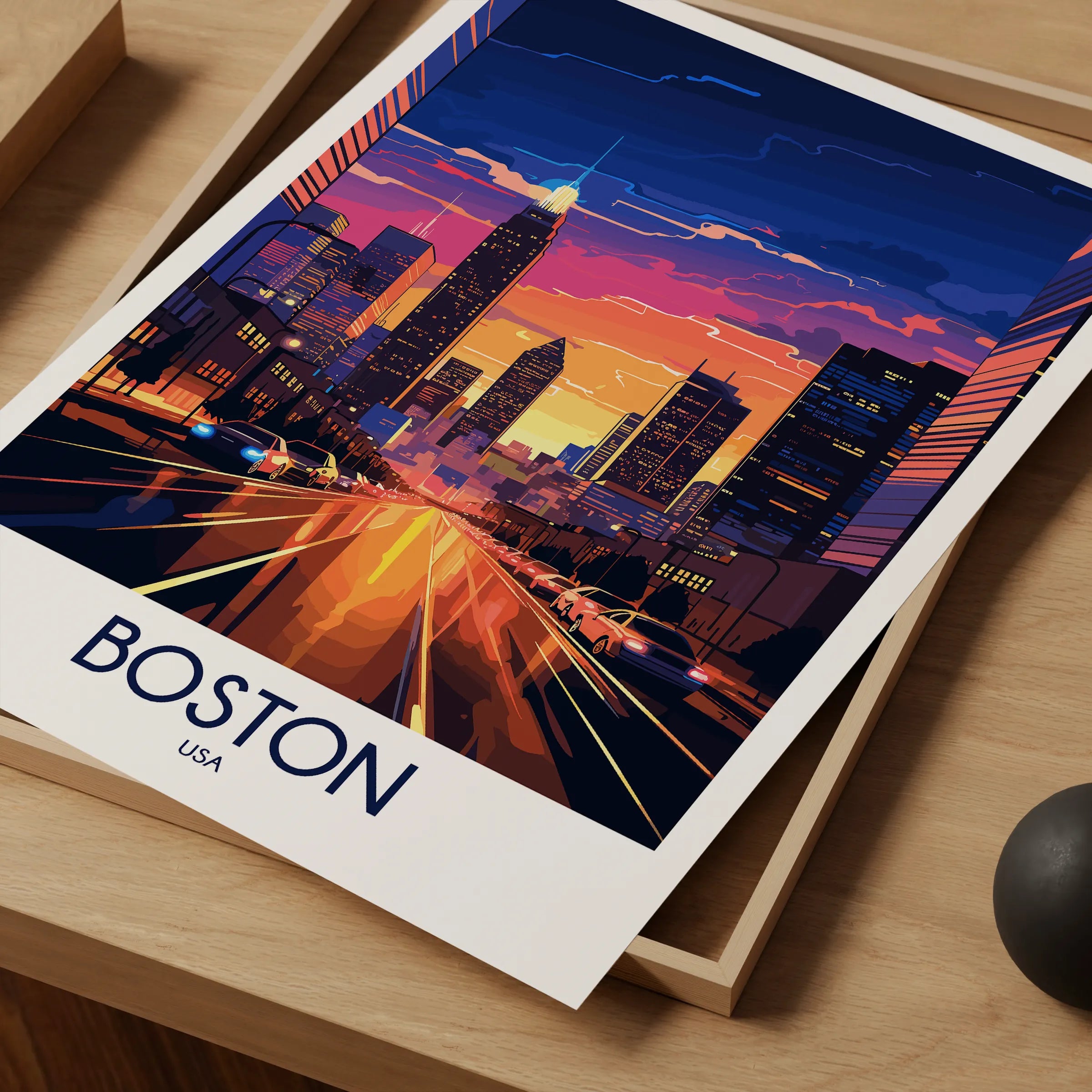 Boston Travel Memory Gift