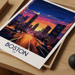 Boston Travel Memory Gift