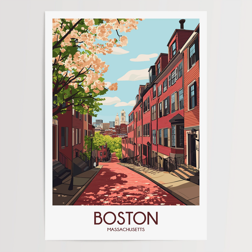 Boston Travel Memory Gift