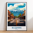 Bozeman Minimalist Wall Art
