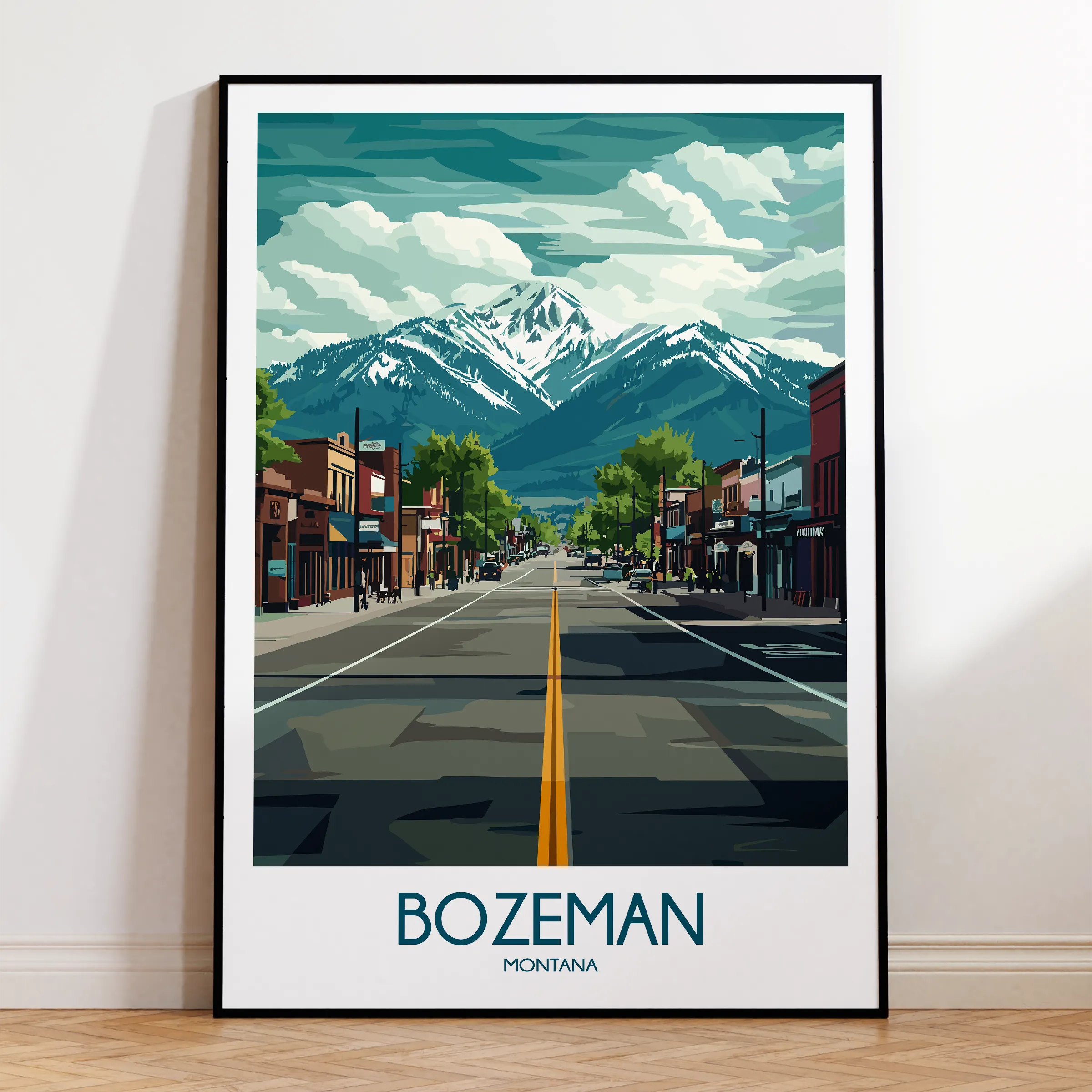 Bozeman Scenic Landscape Art