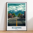Bozeman Scenic Landscape Art