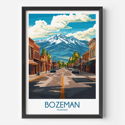 Bozeman Travel Memory Gift