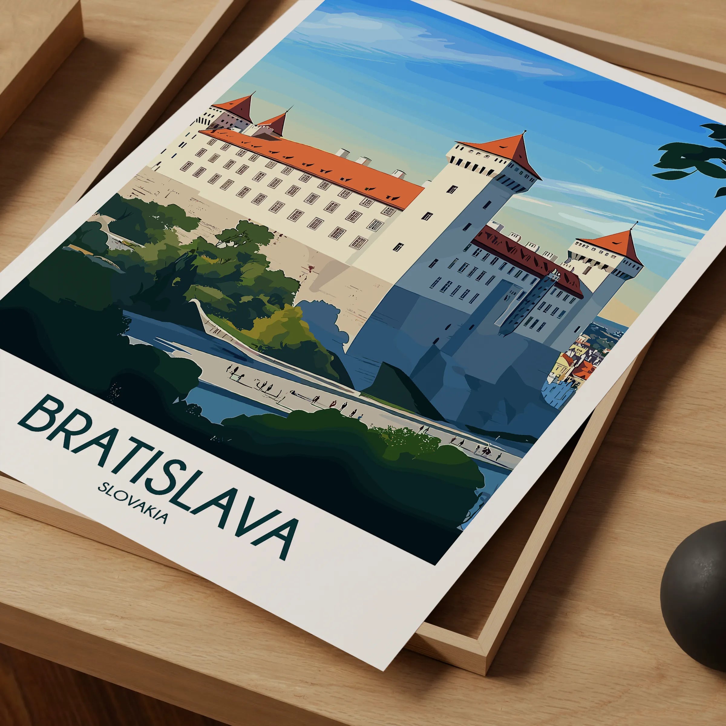 Bratislava Destination Art Gift