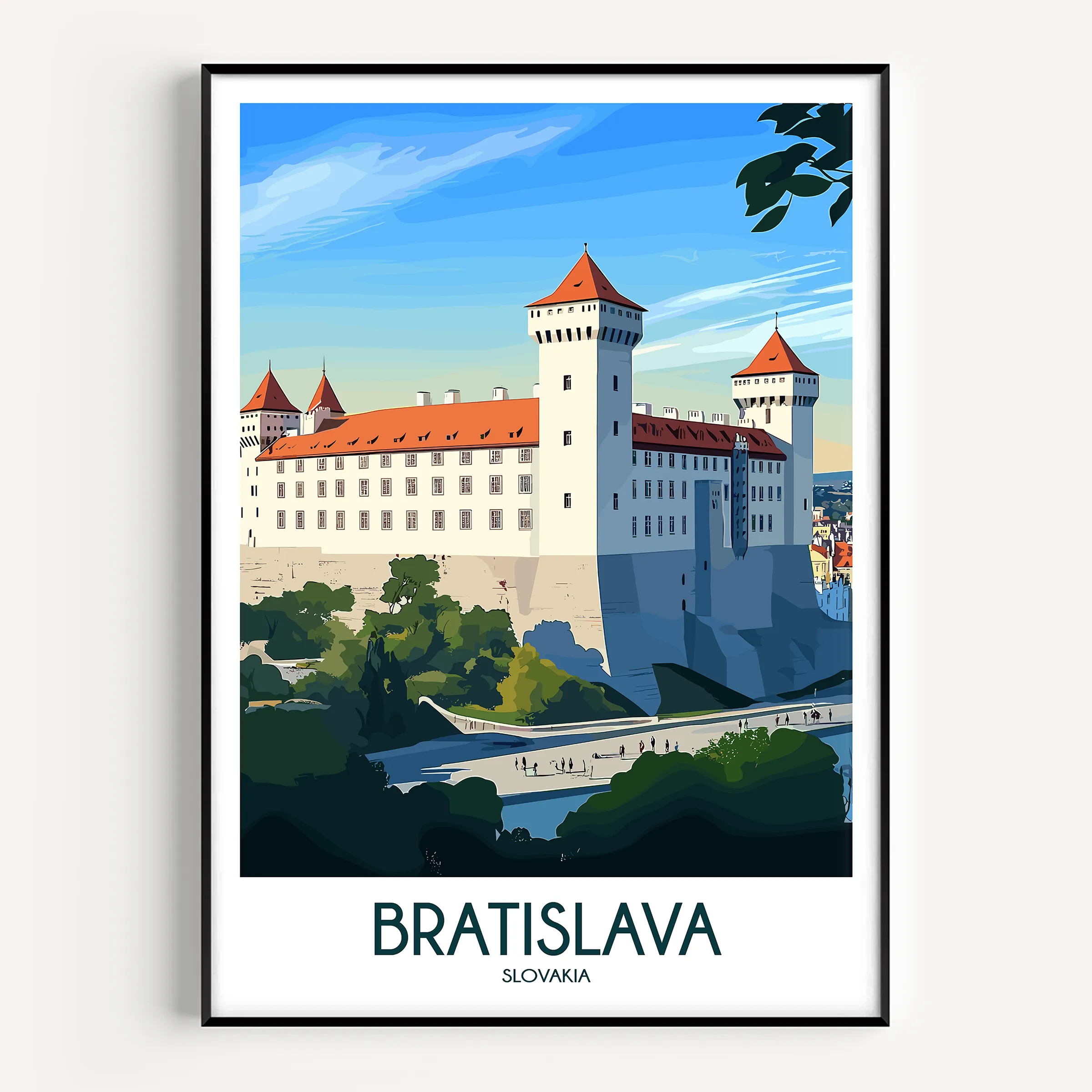 Bratislava Scenic Landscape Art