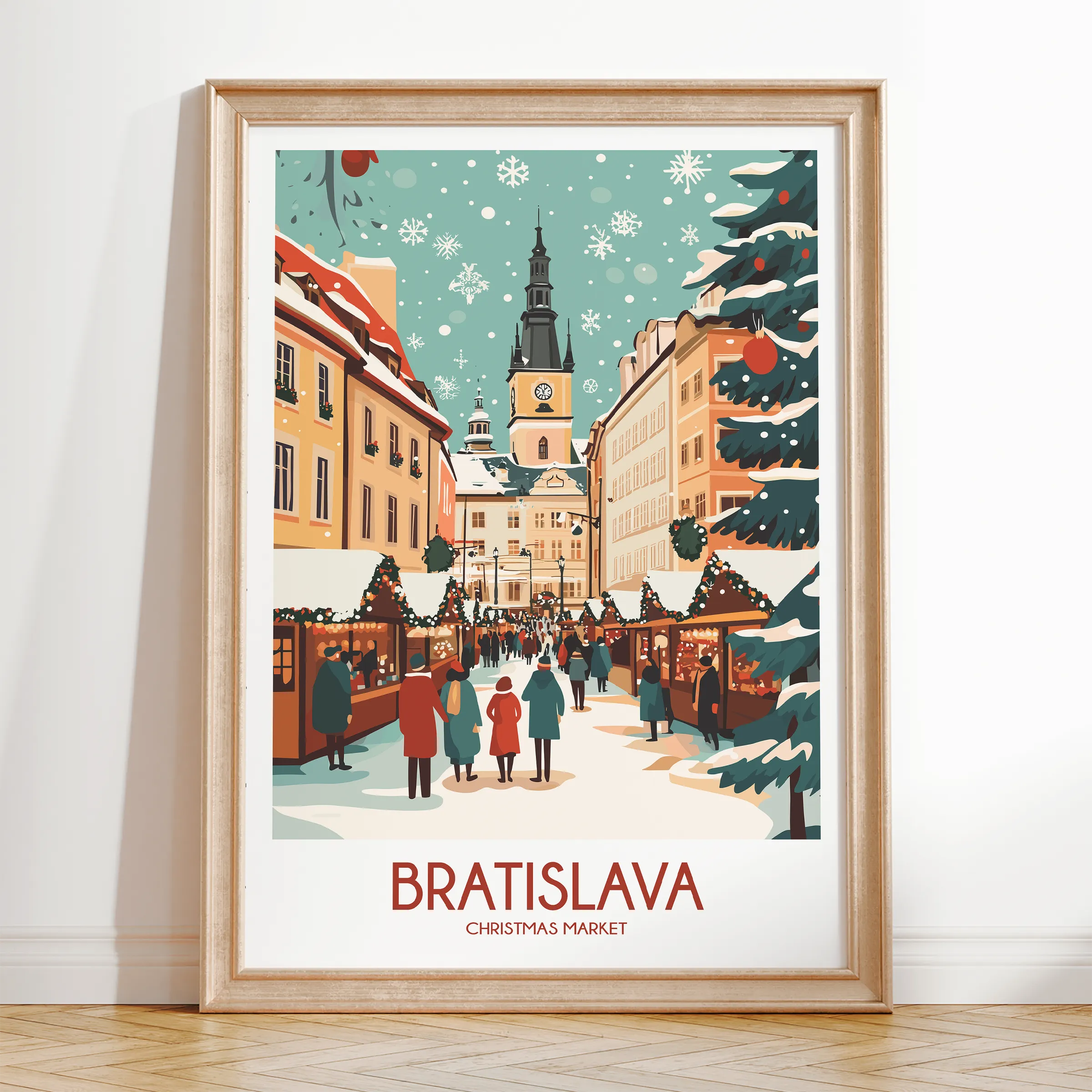 Bratislava Souvenir Poster Print
