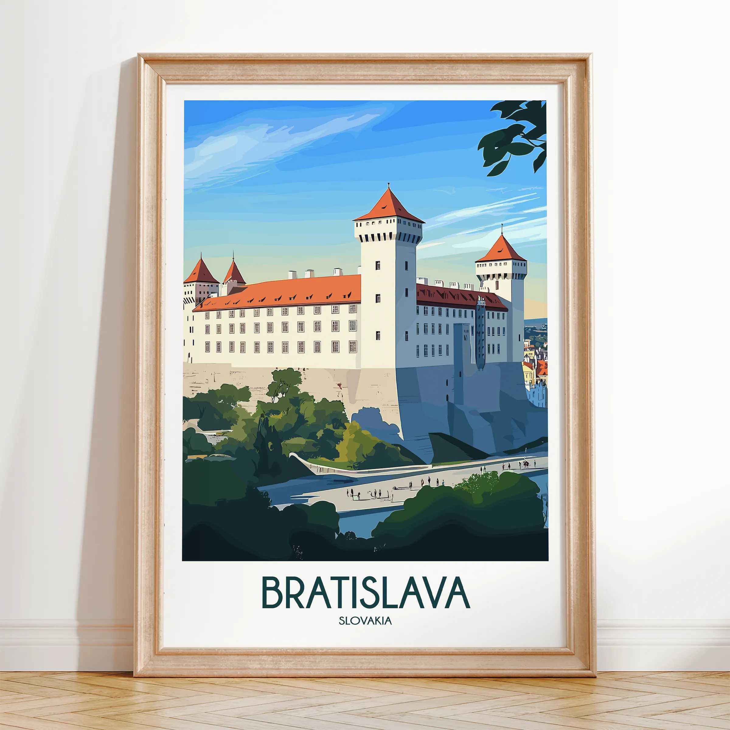 Bratislava Travel Memory Gift