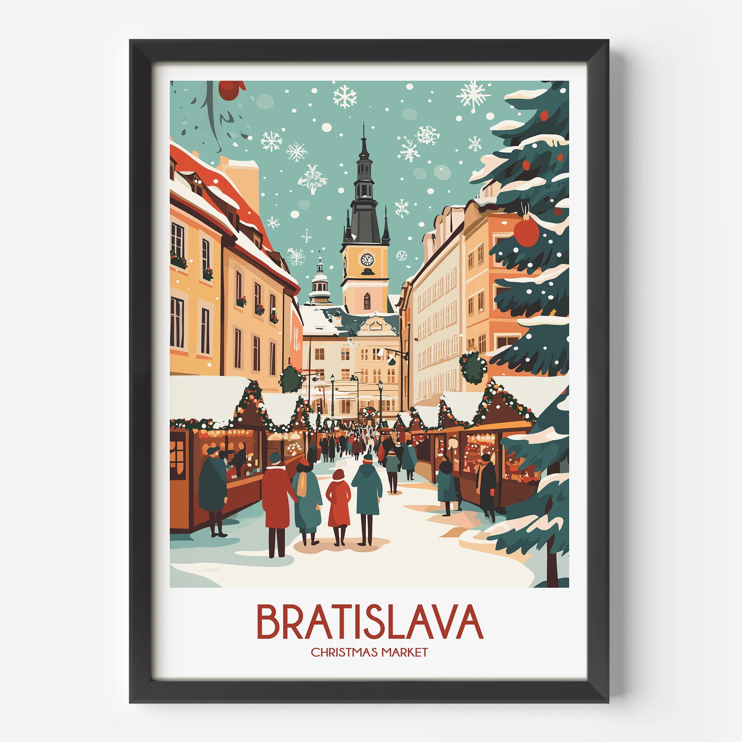 Bratislava Travel Memory Gift