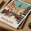 Bratislava Vintage Style Print