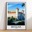 Bratislava Vintage Style Print