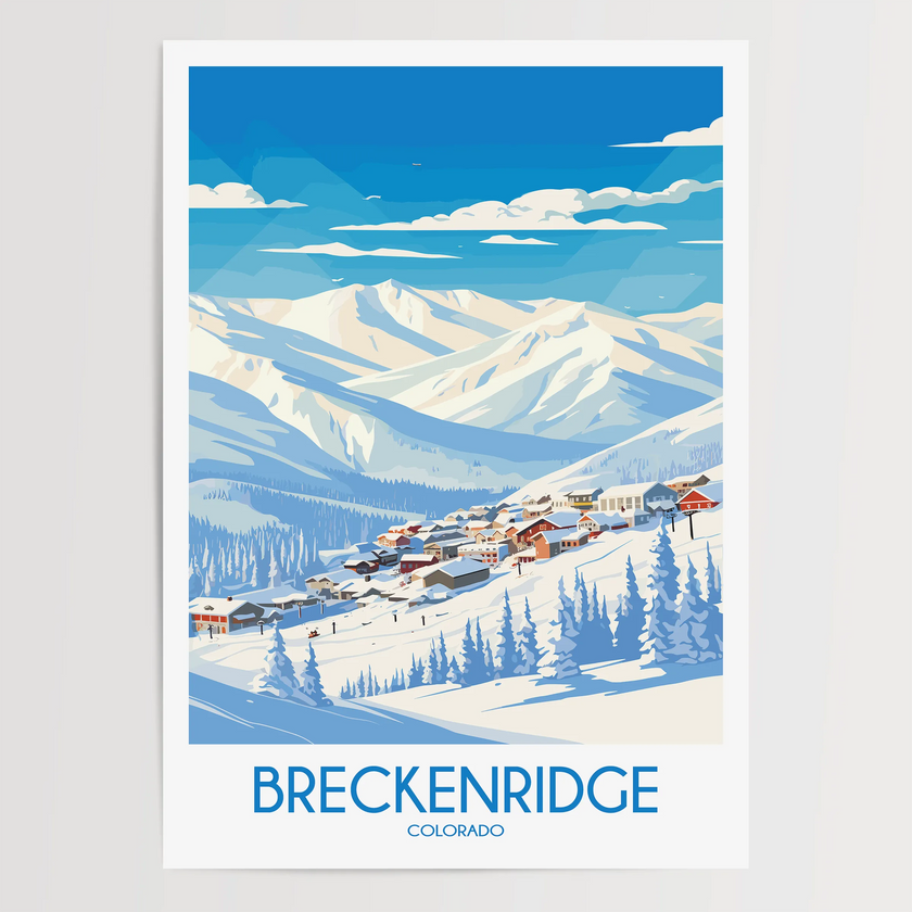 Breckenridge Minimalist Wall Art