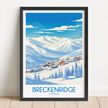 Breckenridge Souvenir Poster Print