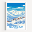 Breckenridge Vintage Style Print